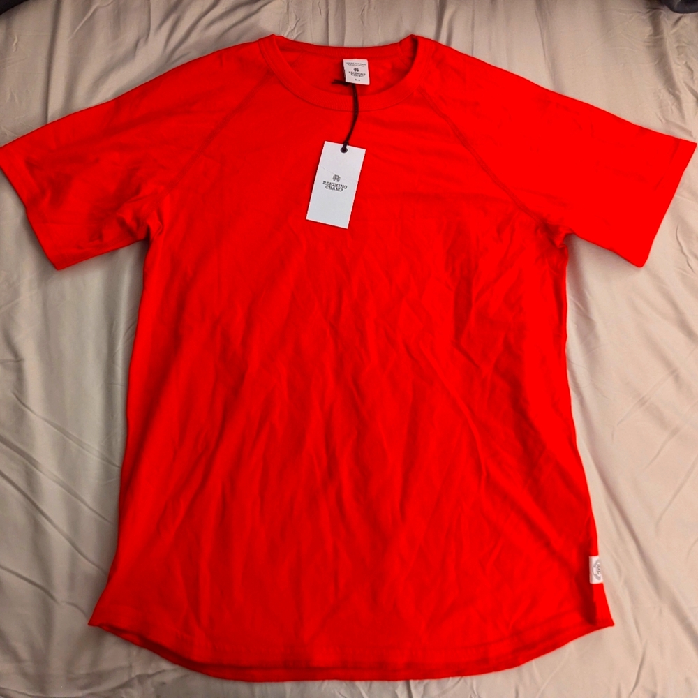 Lightweight Reigning Champ Red T-Shirt Size M